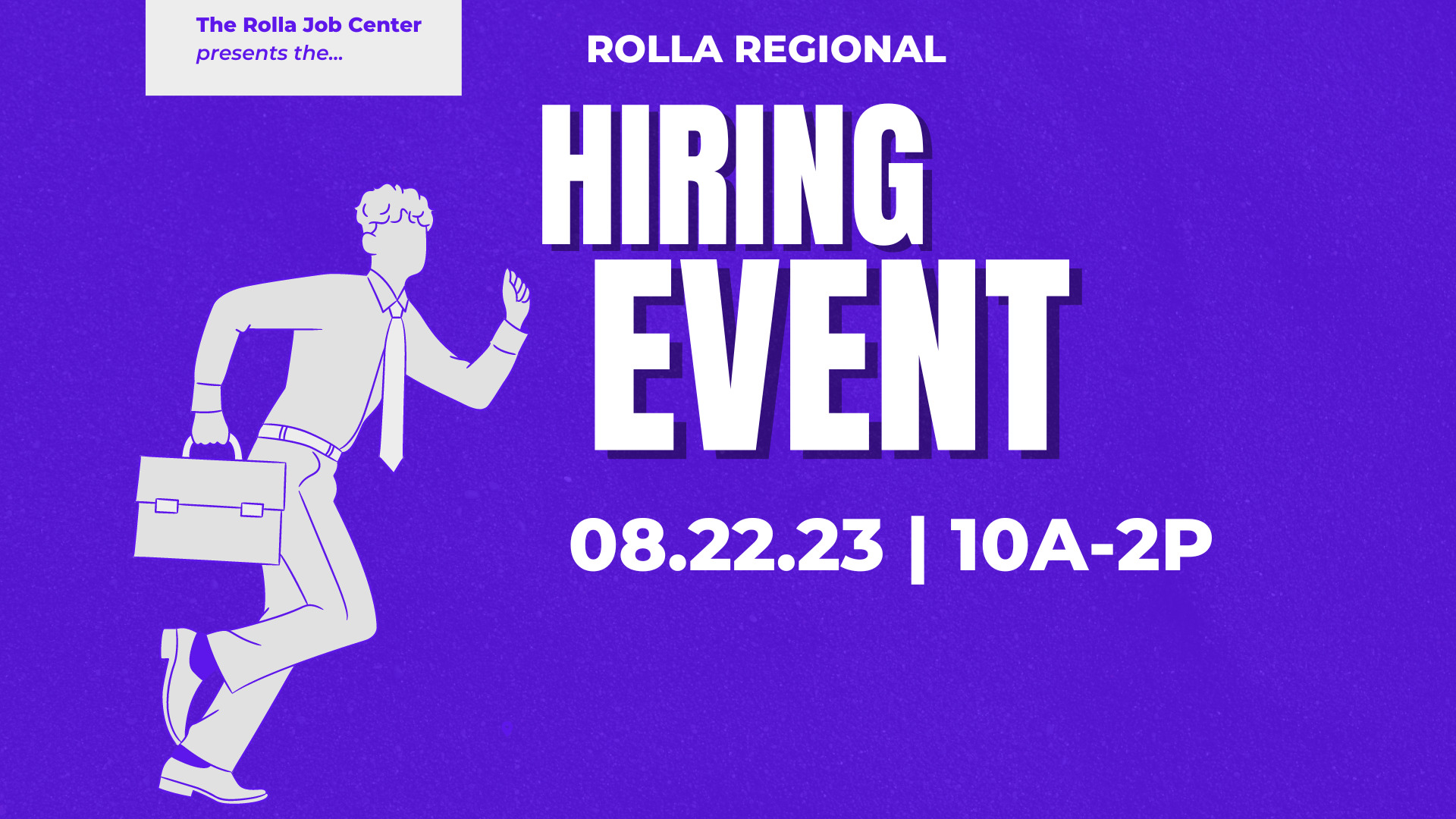 Rolla Hiring Event Central Workforce Development Region